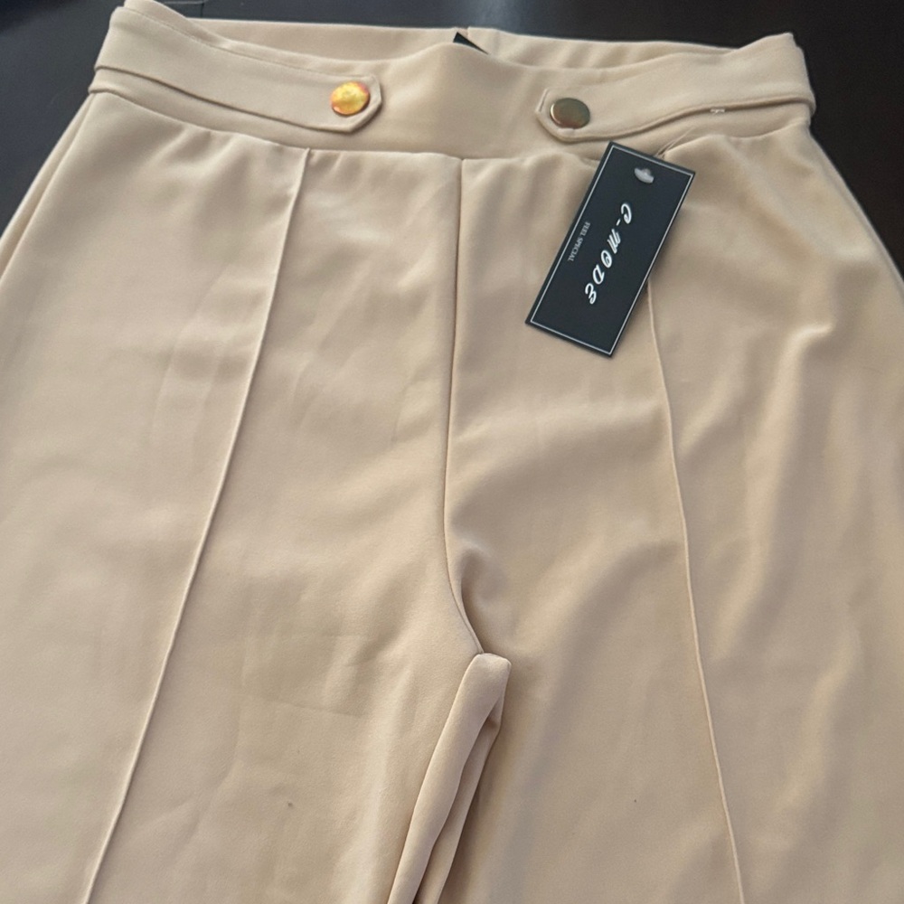 C Mode Women's Tan Trousers